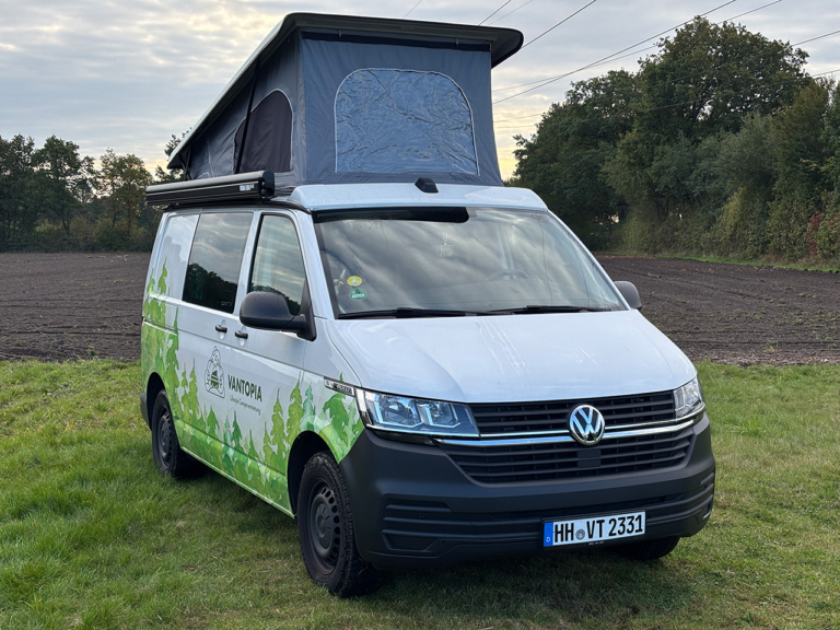 VANTOPIA Dreamer: VW T6.1 Camper | Aufstelldach | 4 Schlafplätze | Solar