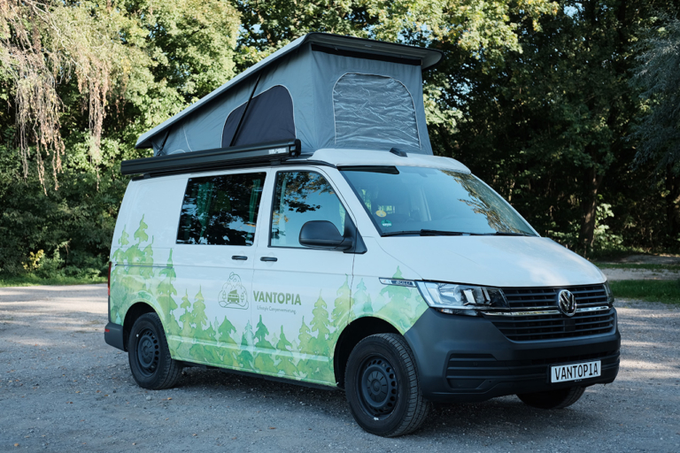 VANTOPIA Dreamer: VW T6.1 Automatik | Aufstelldach | 4 Schlafplätze | Solar